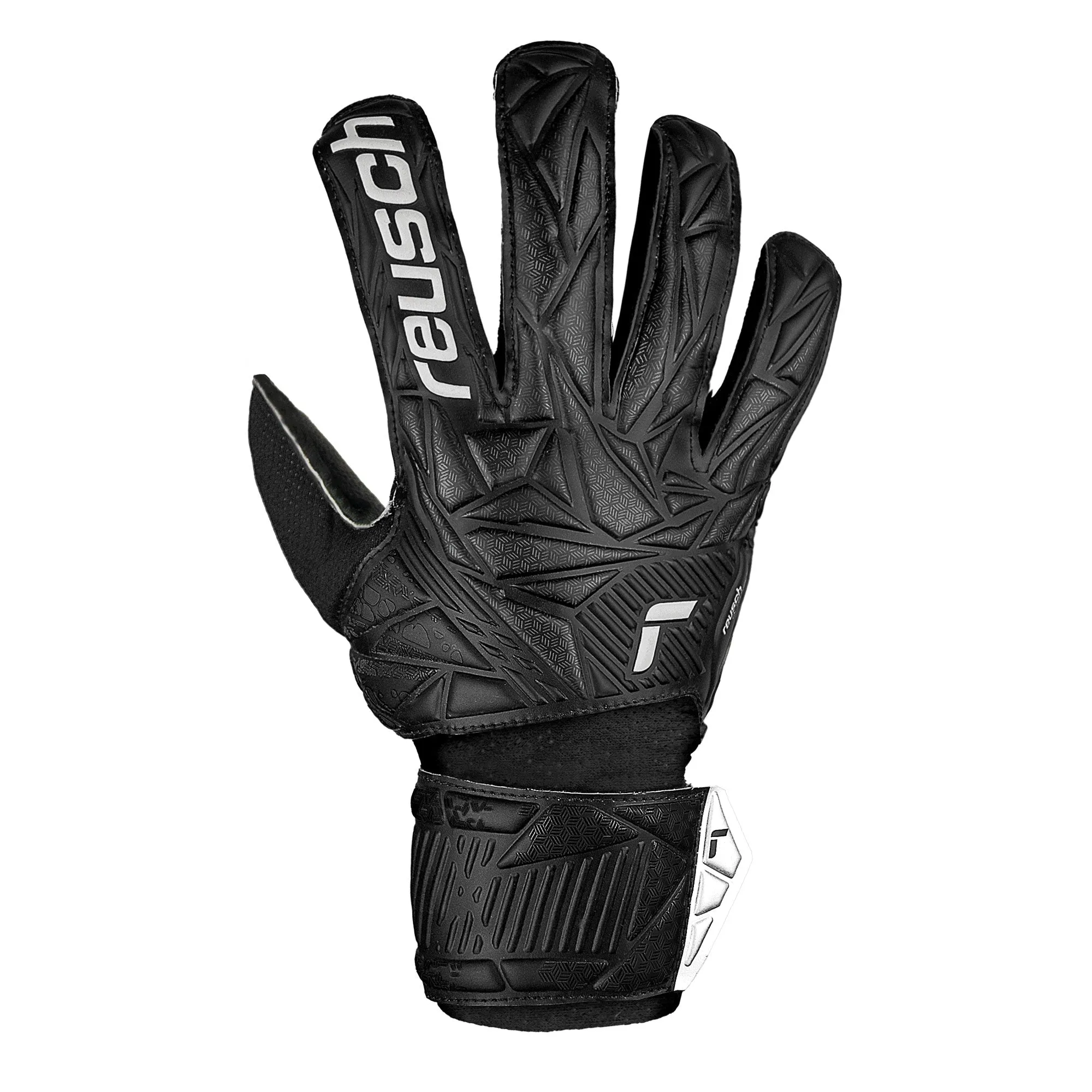 Reusch Kids Attrakt Resist Goalkeeper Gloves Black