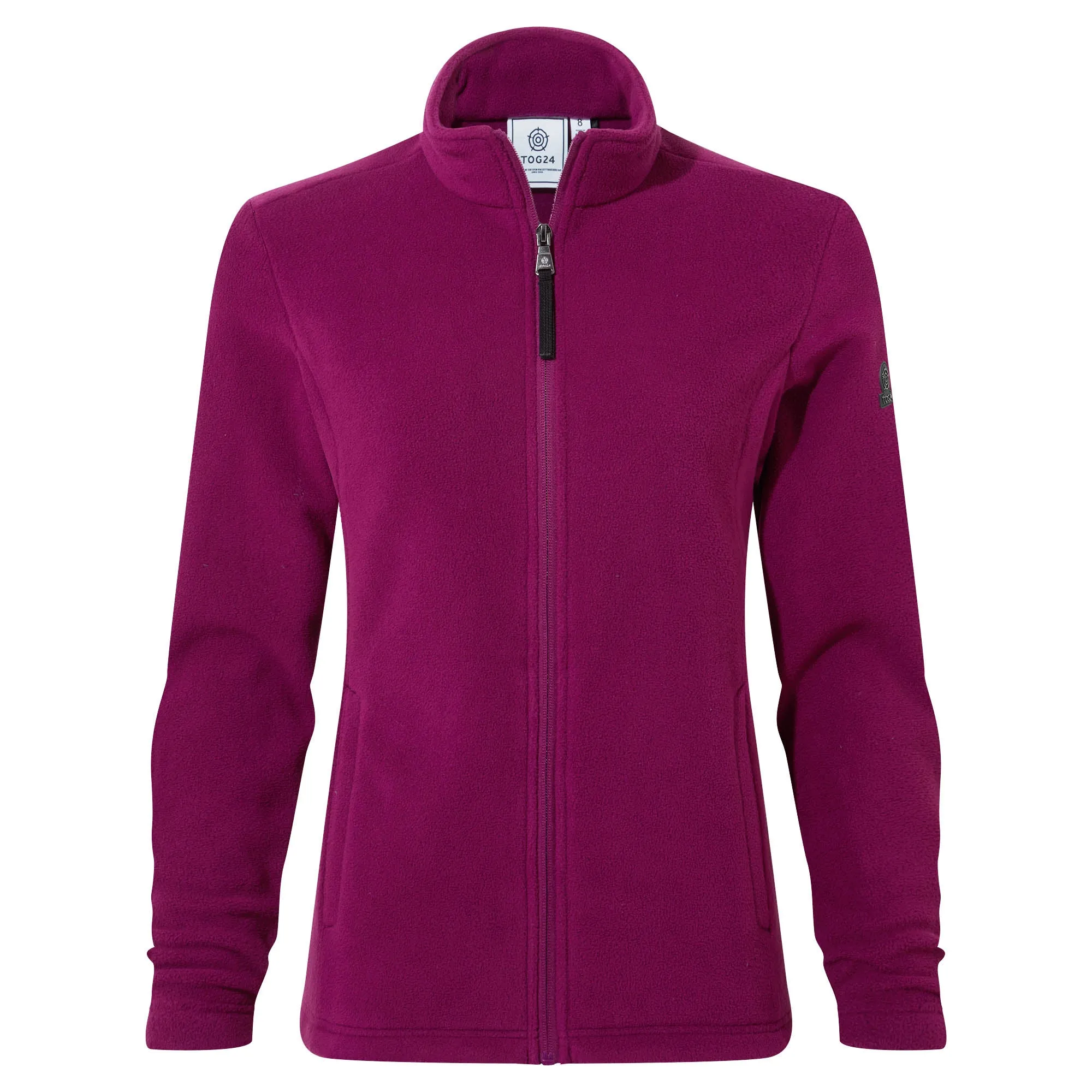 Revive Womens Fleece Jacket - Purple Berry