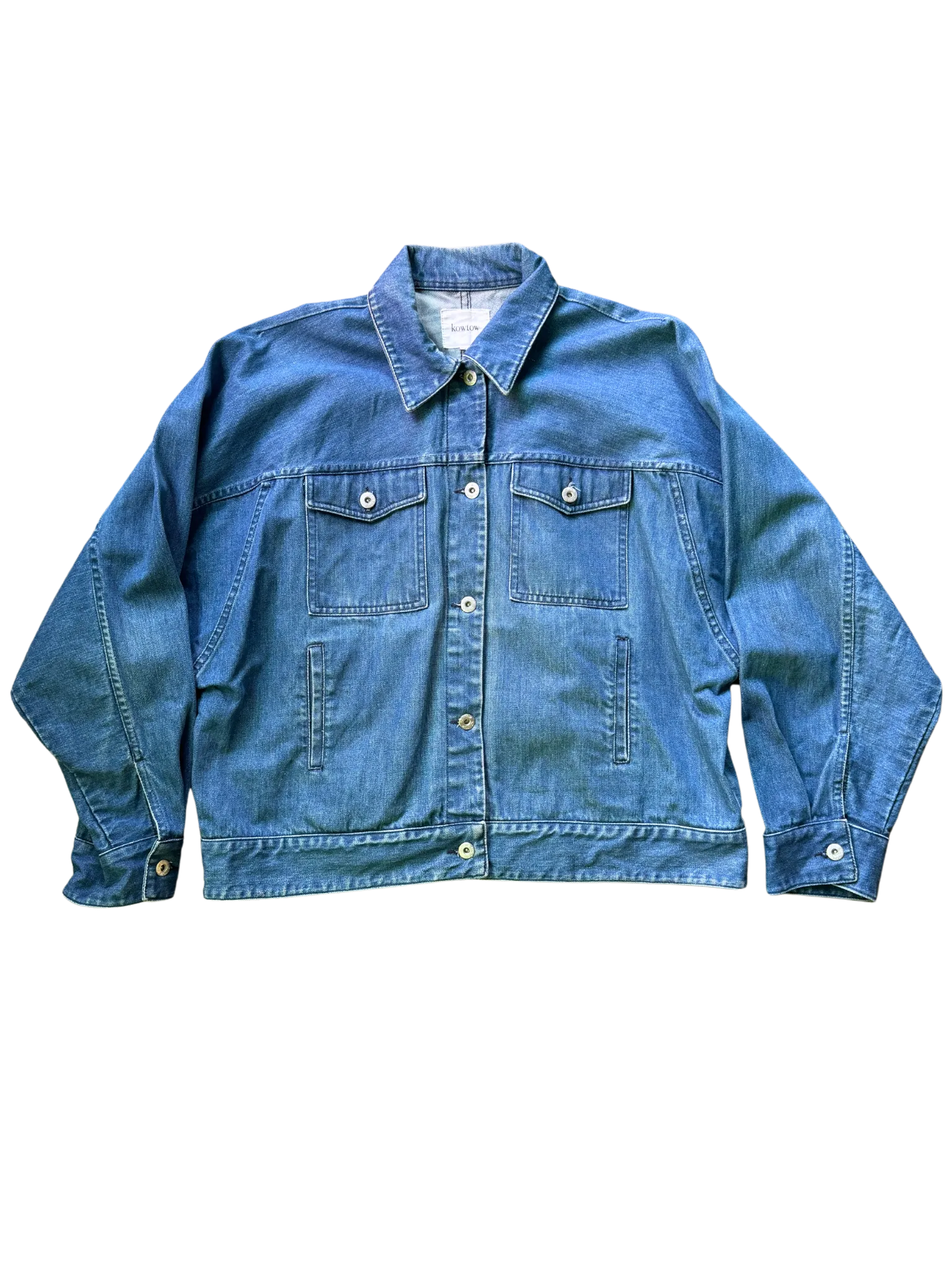 Size XL - Kowtow Blue Denim Jacket