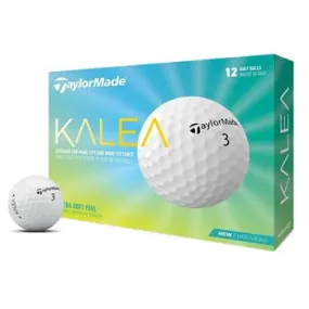 TaylorMade 2022 Kalea Golf Balls 12 Pack White