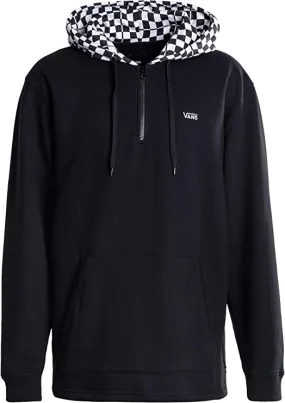 Vans Check hoodie with half zip VN0A3W36BLK1 black