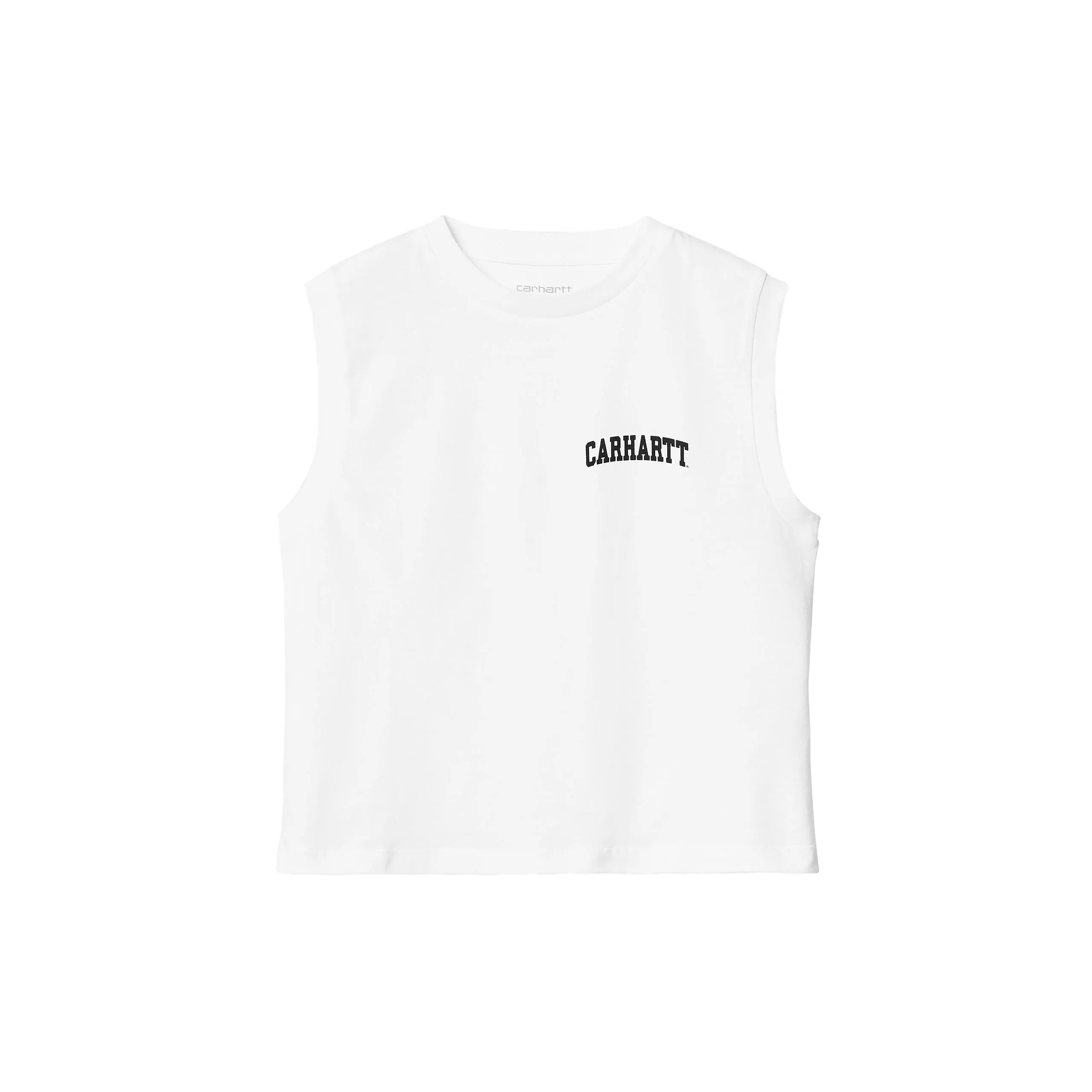 W' UNIVERSITY SCRIPT A-SHIRT WHITE / BLACK