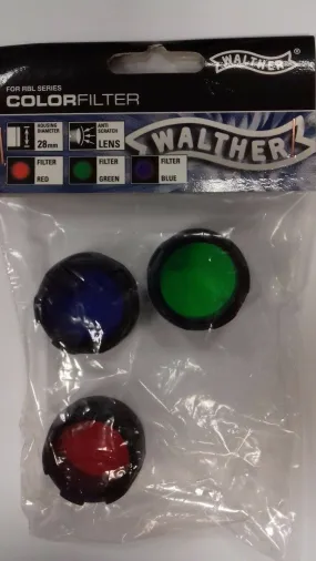 Walther Colour Filter Set x 3 for RBL Series