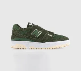 Womens New Balance BB550 Trainers Nori Moss Green