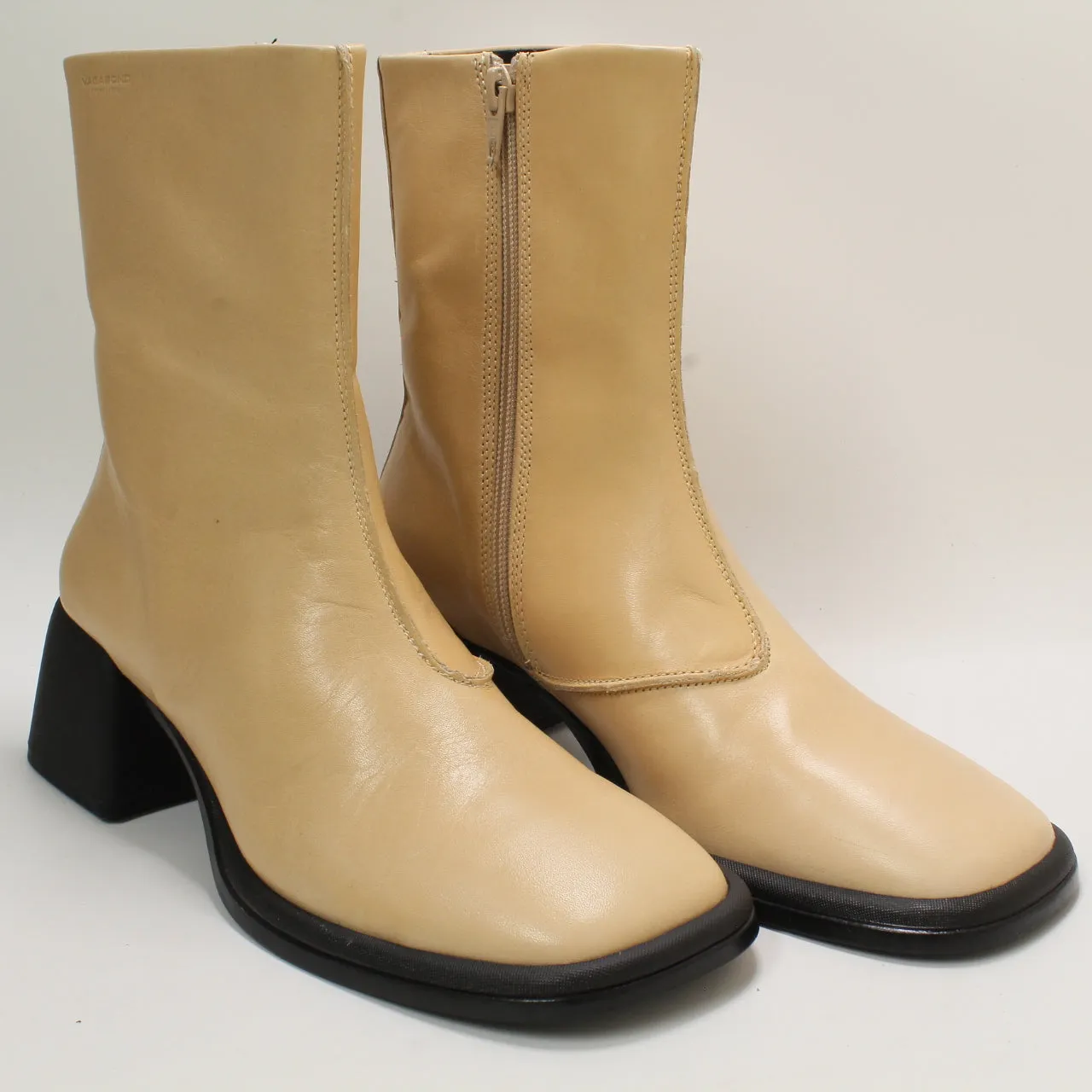 Womens Vagabond Shoemakers Ansie Ankle Boots Almond Uk Size 3